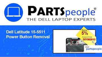 Dell Latitude 15-5511 (P80F004) Power Button How-To Video Tutorial