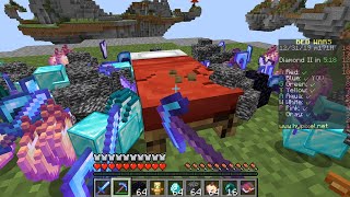 Minecraft Bedwars but every drop is RANDOM...