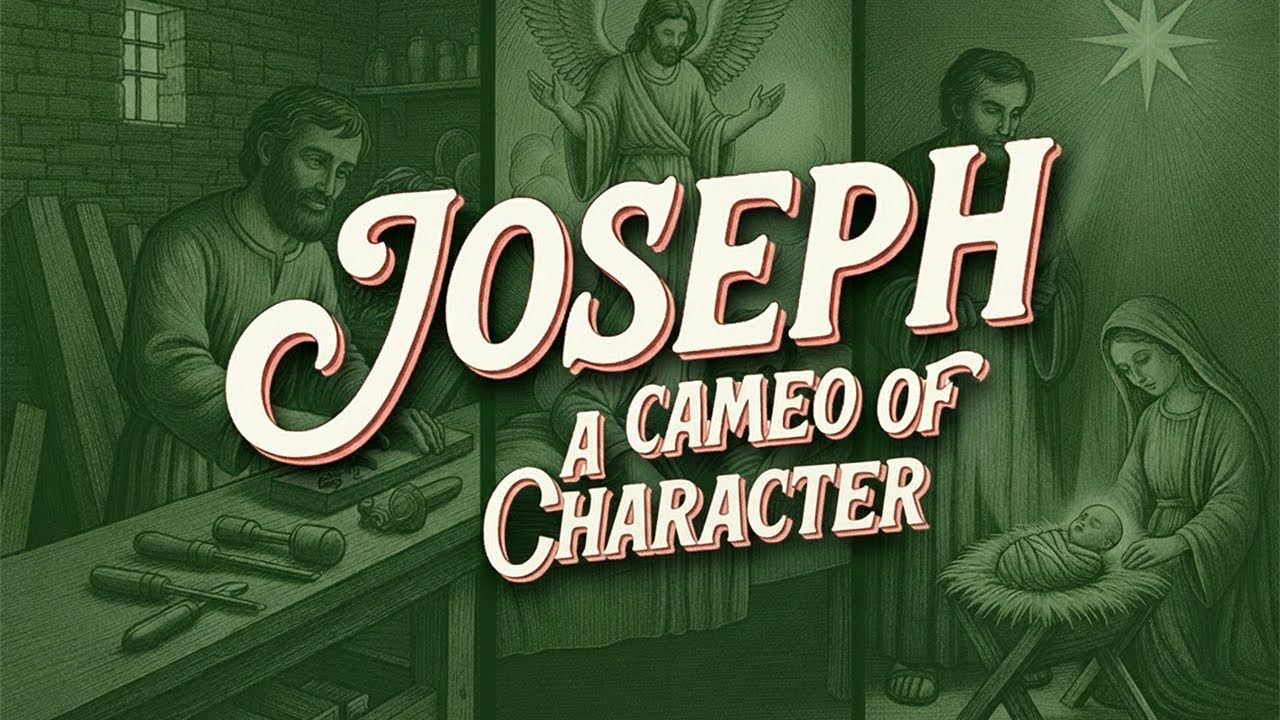 Sunday | Joseph. A Cameo of Character (Matthew 1:18-25) Pastor Jason Powell