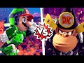 Mario Strikers Battle League - Barrel Mario Vs. Bushido Donkey Kong