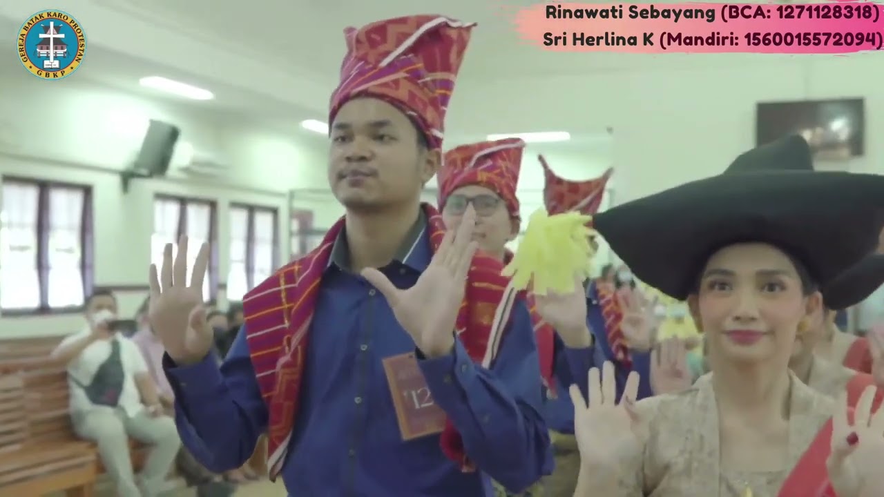 Tari Kreasi Karo 'Malam Budaya Kerja Rani' GBKP Bekasi September 2022