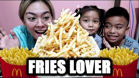 MCDONALD FRIES MUKBANG (UBOS) | Sheen Melody