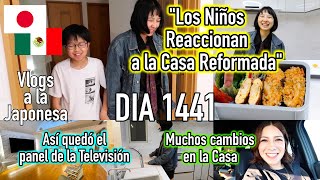 REACCIONAN a la Casa Reformada  + Así quedó el Panel de TV JAPÓN  Ruthi San ♡ 020524