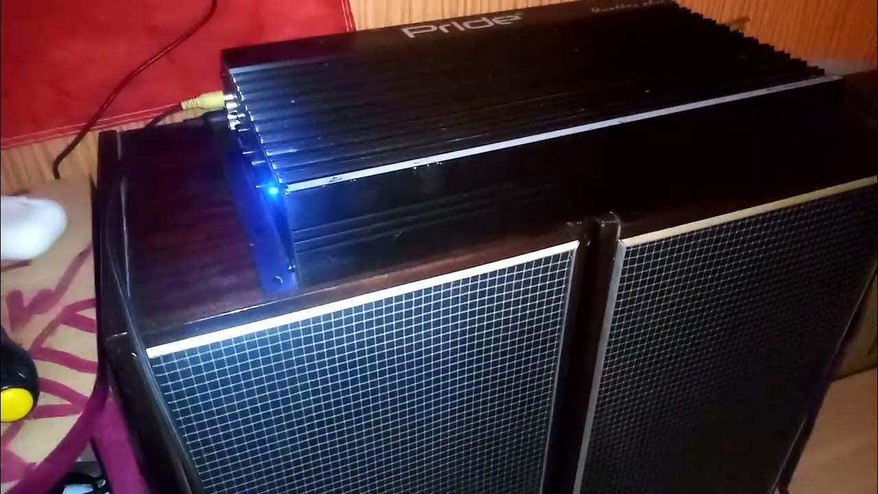 как играют советские колонки от усилителя прайд - YouTube