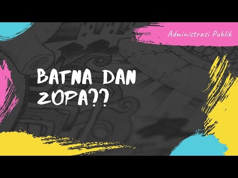 Video: Apa itu Zopa dan Batna?