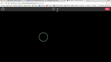 How to create a variable in the P5.js programming language