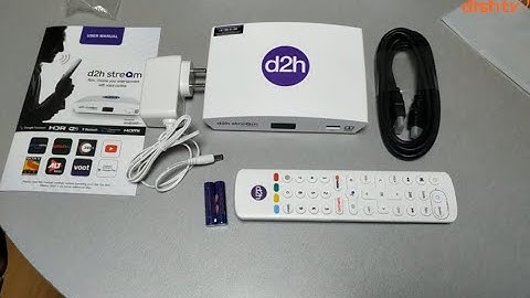 d2h Stream Android Set Top Box Unboxing | How to Make a Normal TV to Smart TV?
