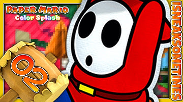 Paper Mario: Color Splash - Part 2 Ruddy Road • Nintendo Gameplay Walkthough Let