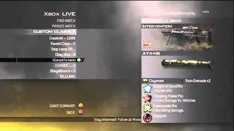 Obey Mza | MW2 Class Setup! ( Obey Week )
