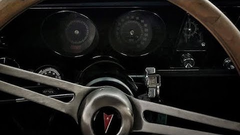 Removing steering wheel on 1969 Pontiac Firebird or Camaro Fbody