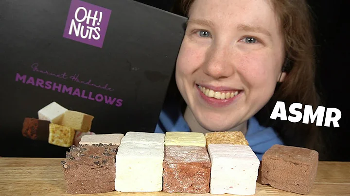 ASMR GOURMET MARSHMALLOWS MUKBANG (Whispering) EATING SOUNDS