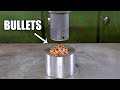 Can You make a Bullet Rock with Hydraulic Press