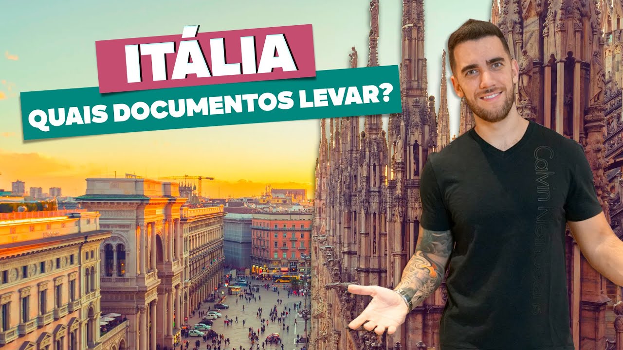  Documentos Para Viajar IT LIA Passaporte Visto Quanto Dinheiro Preciso Comprovar YouTube