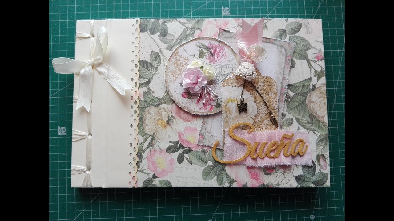 Tutorial: Libro firmas con encuadernación japonesa