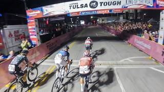 BIG Push by @CleverJMartinez with One To Go at Tulsa Tough Blue Dome Criterium 2026