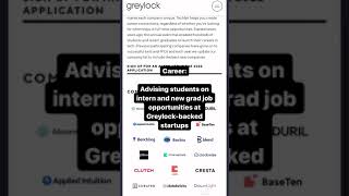 Find a Tech Job or Internship | Greylock U screenshot 1