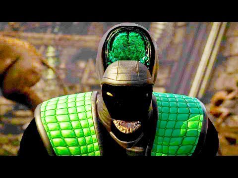 Mortal Kombat XL - All Fatalities & X-Rays on Shadow Reptile Costume Mod 4K Ultra HD Gameplay Mods