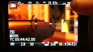 Accessing slow shutter speeds for movies on Panasonic Lumix G / GH4, GH3, GH2 cameras