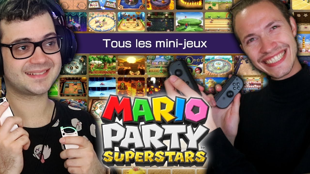 OBJECTIF JOUER À TOUS LES MINI-JEUX avec Valoo ! - MARIO PARTY