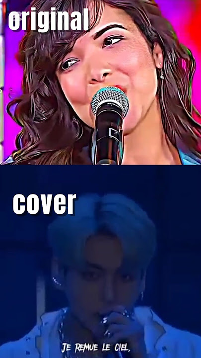 indila vs Jungkook 🔥💜 derniere Jungkook cover vs original which one is best #bts #indila #jungkook