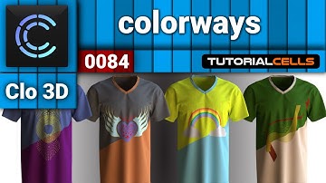 0084. colorways in clo3D