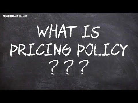 Pricing Policy – Meaning, Objectives, Importance, Principles