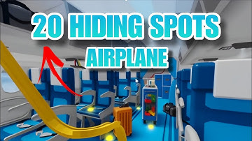 Roblox Mega Hide & Seek 20+ Spots in Airplane