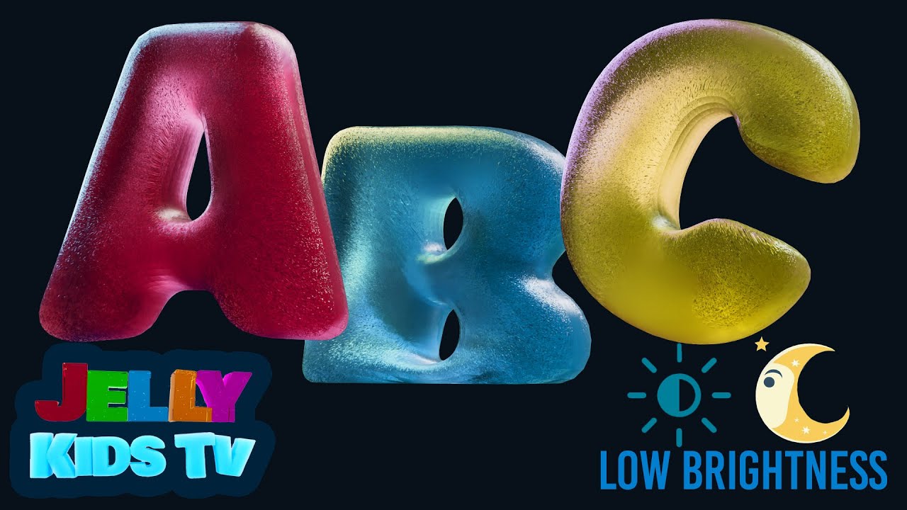 Bouncy Jelly ABC Lullaby | Learn Alphabet | Sleeping Aid | Low ...
