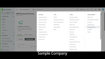 QuickBooks Sample Company