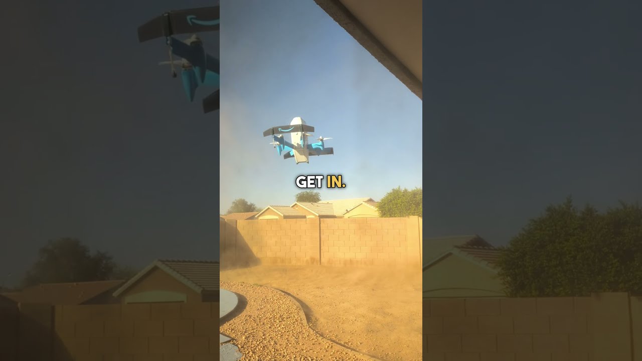 Guess What Came Flying Into Their Yard 