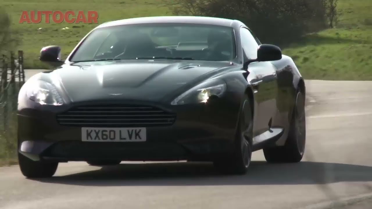Video till Autocar testar Aston Martin Virage