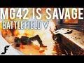 The MG42 is an Absolute Savage in Battlefield 5