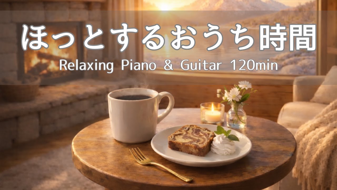 【Healing / Work BGM】Cozy & Relaxing Home Time｜120 BGM・Cafe BGM・Relaxing Music・Healing Music