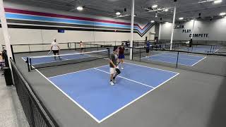01/25/24 / ACE Pickleball Club / Advanced / Basiri, Crews -vs- Dillon, Jordan Sayman