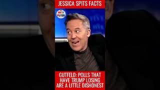 Greg Gutfeld declares the polls predicting a Trump loss must be wrong, Jessica Tarlov checks him