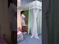 The Ultimate Fairy Aesthetic: High-End Mosquito Net Bed Curtain Unboxing & Styling#shorts#subscribe