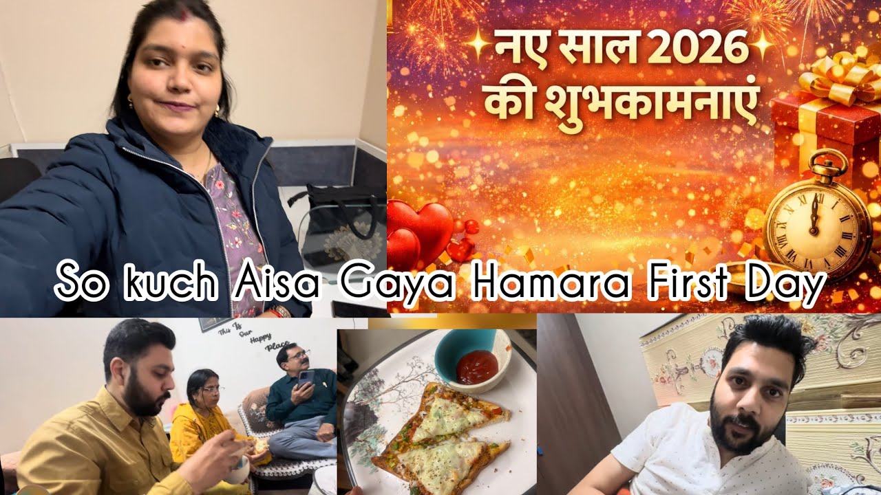 This is how we started our New year 2026 ❤️🏡|| Life update||Pragya & Animesh Pathak🧿🫶🏼#pragyanispark
