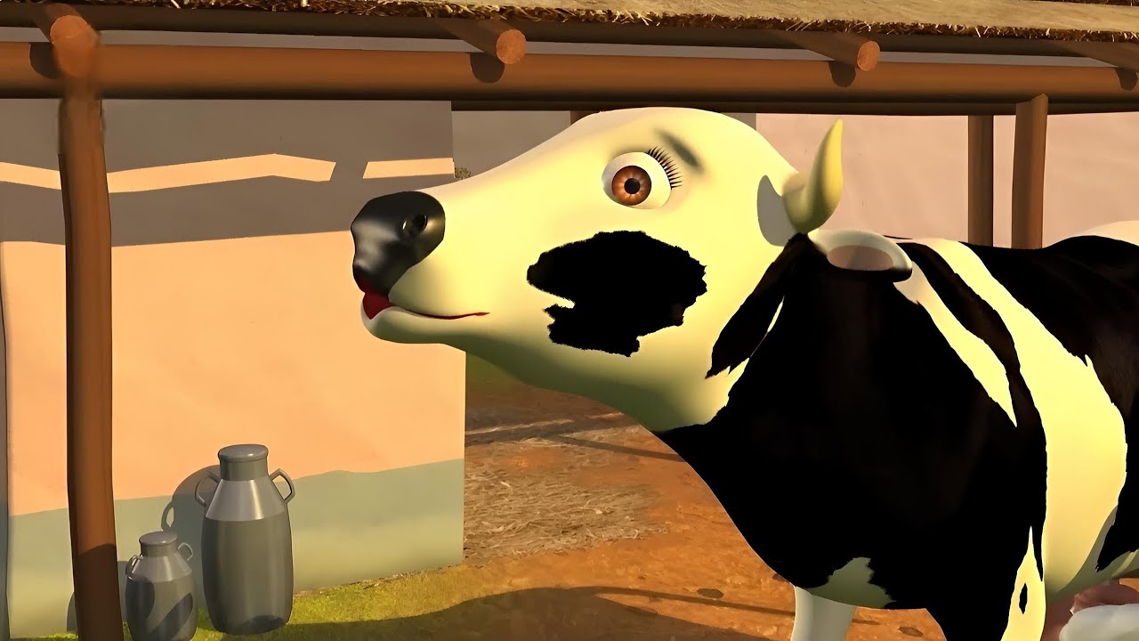 Tractor Loco con Pollito Pio 🚜🐤 y el Toro Travieso 🐂😂 Efectos ...