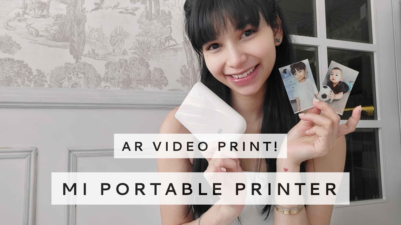 Xiaomi mijia AR Printer 300dpi Portable Photo Mini Pocket With DIY Sha –  AOOKMIYA