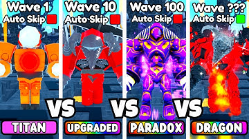 EVERY TITAN DRILLMAN VS ENDLESS MODE!  (Toilet Tower Defense)