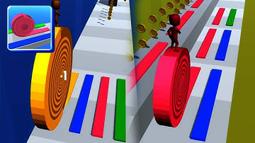 Layers Roll- Android Gameplay I All Levels iOS,Android Walkthrough Mobile game Update level 58 59