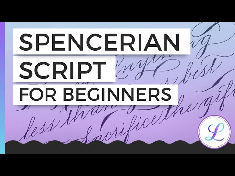 Beginner's Guide To Basic Calligraphy [Guide + Freebies] — Loveleigh Loops