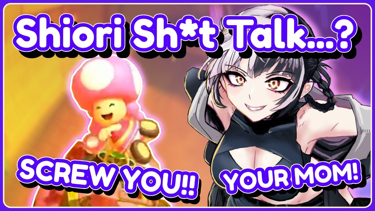 Shiori's Sh*t Talk During Mario Kart Is Hilarious!【Hololive EN】