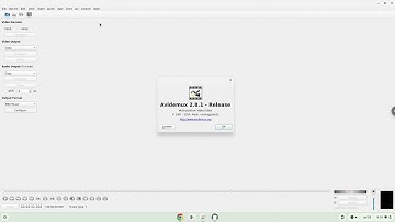 How to install Avidemux video editor on a Chromebook