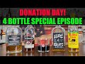 Episode 14 - FOUR Bottle Donation Day! Redemption, Rittenhouse, Fistful of Bourbon and Mellow Corn.