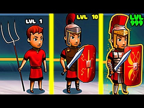 ЭВОЛЮЦИЯ ИМПЕРИИ ЧТОБЫ ВЛАДЕТЬ БЕСКОНЕЧНОЙ АРМИЕЙ В ИГРЕ GROW EMPIRE ROME!