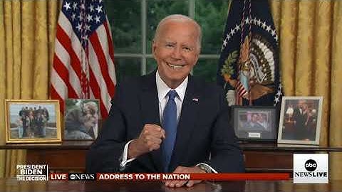 FULL SPEECH: President Biden addresses nation for first time after dropping out of 2024 election