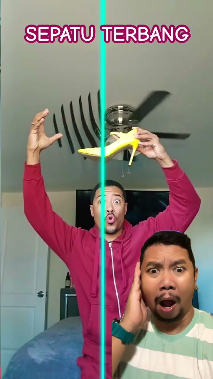 Filter lucu menerbangkan sepatu!!!?