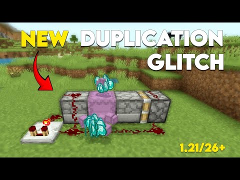 NEW! Infinite Item Duplication Glitch Minecraft Bedrock v26.10+ (Easy Method)