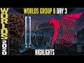 DWG vs PSG Highlights | Worlds 2020 Group B Day 3 LoL World Championship Damwon Gaming vs PSG Talon